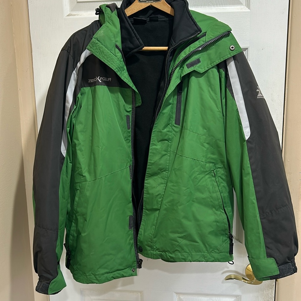 Men’s medium winter jacket with insert
